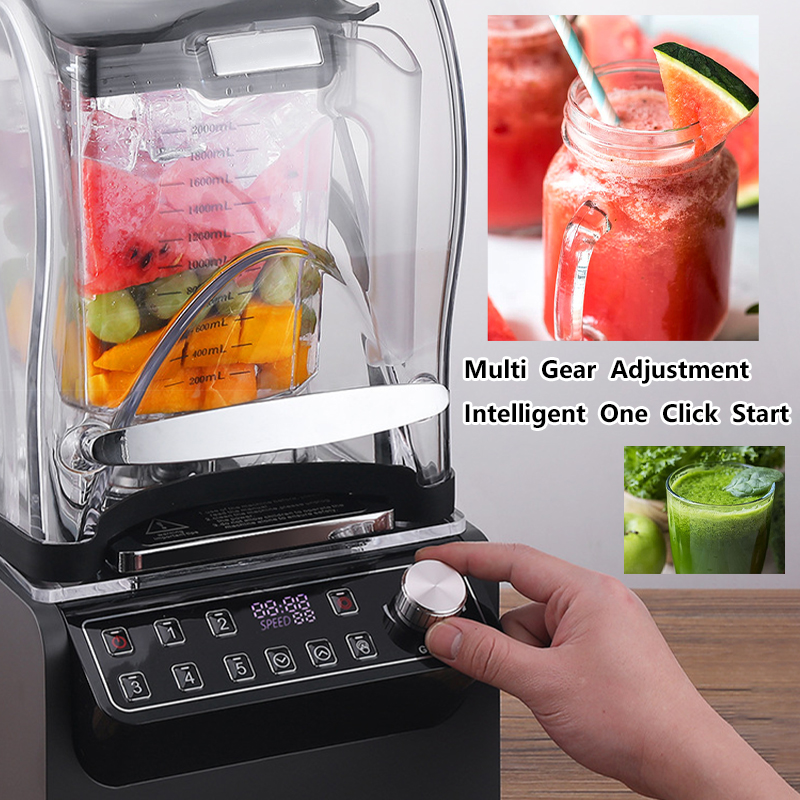 1800W Heavy Duty Commercial Gr - Bar Blender Mixing avaliação e preço