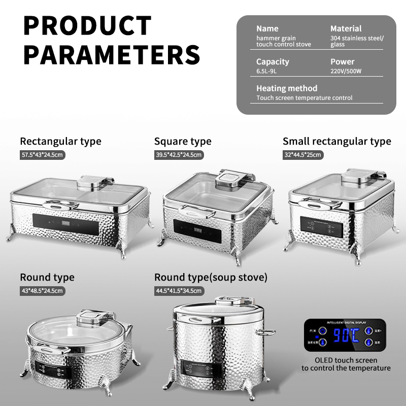 304 Stainless Steel Electric C - Bain Marie Food Warmer avaliação e preço