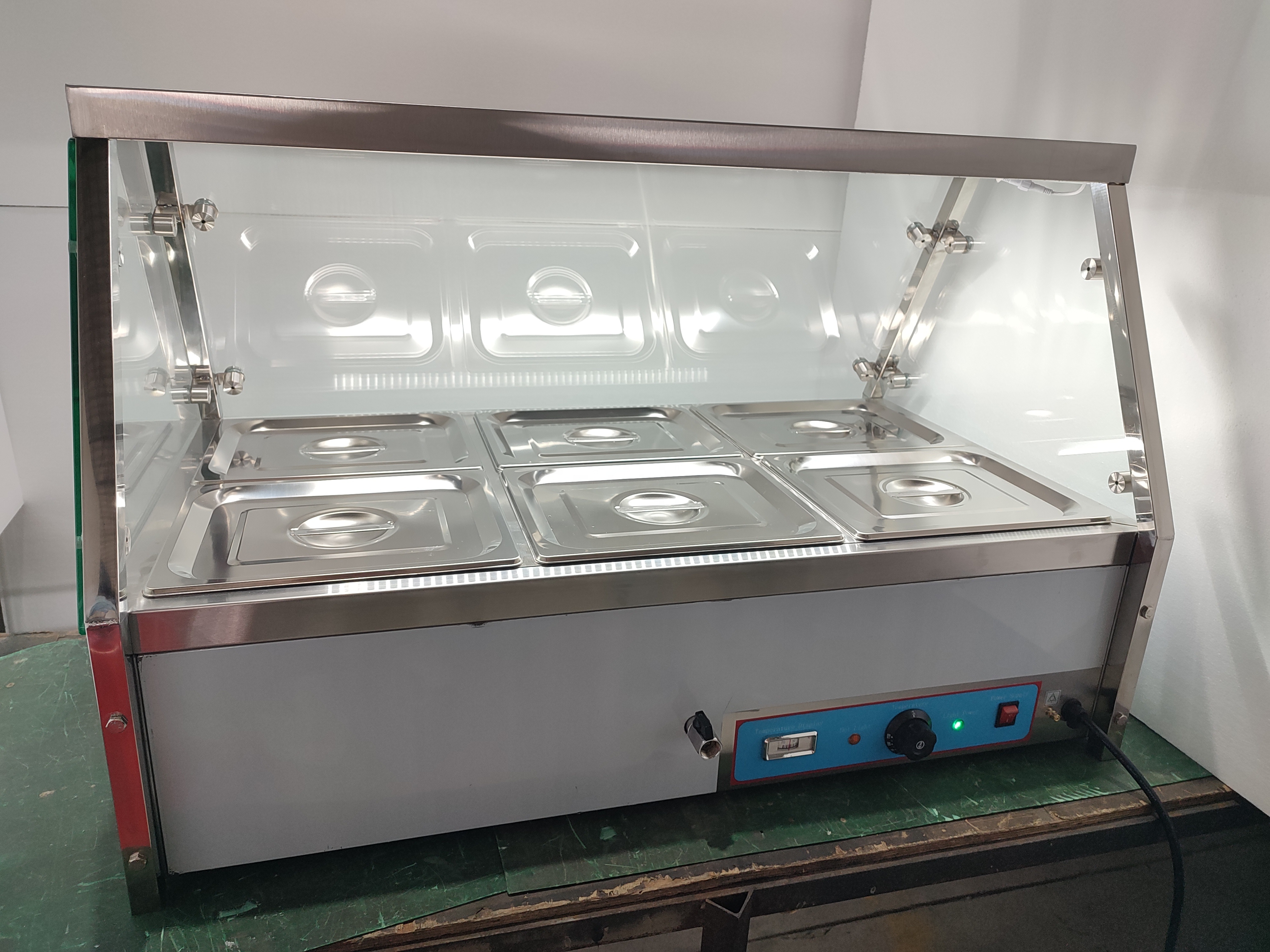 Stainless Steel Restaurant Fas - Bain Marie Food Warmer avaliação e preço