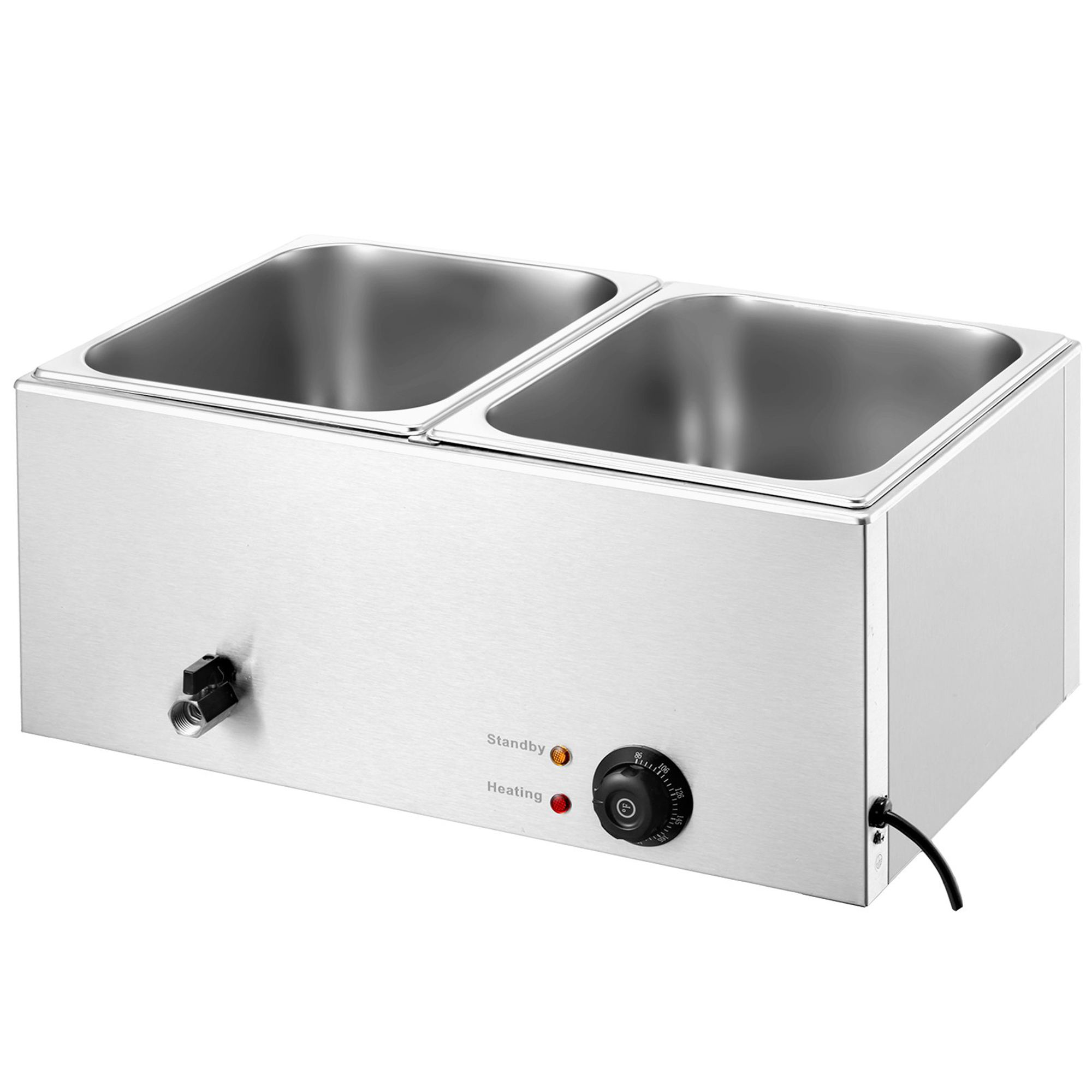 Stainless Steel Electric Bain  - Bain Marie Food Warmer avaliação e preço