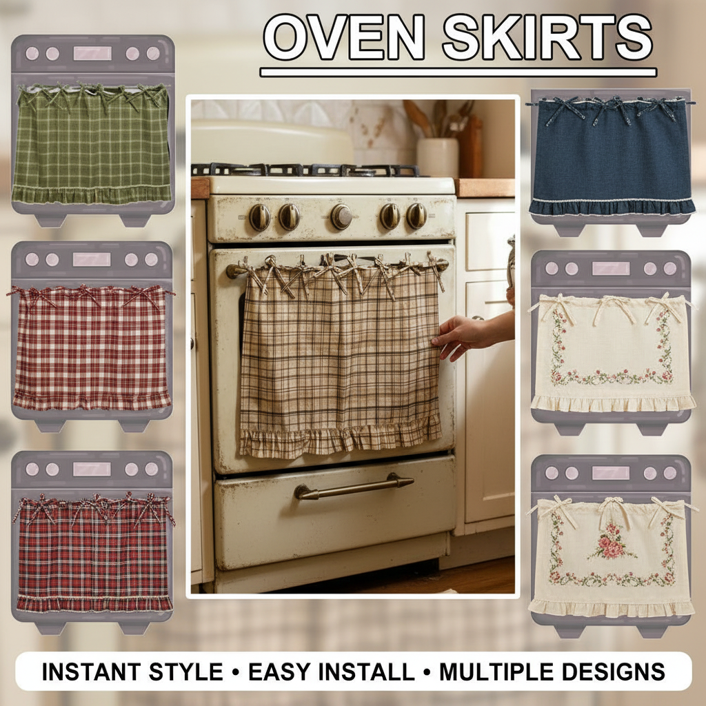 Oven Skirt Artisanal Farmhouse - Commercial Kitchen Warmer avaliação e preço
