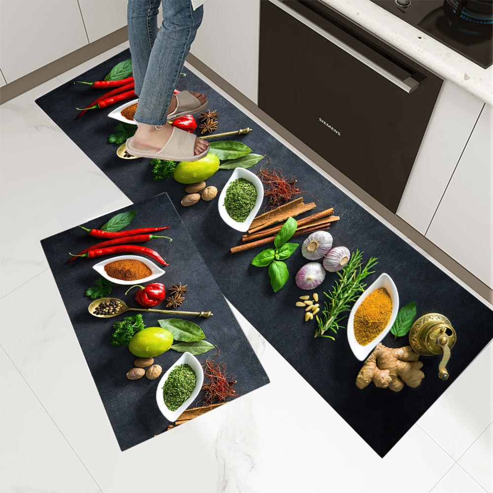 1PC Vegetable Grains Spices Ki - Commercial Kitchen Floor avaliação e preço