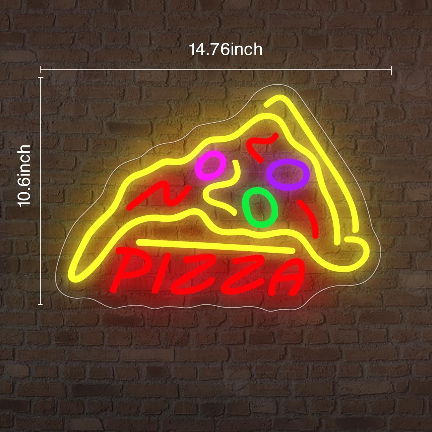 Pizza Neon Sign Bussiness Art  - Commercial Kitchen Store avaliação e preço