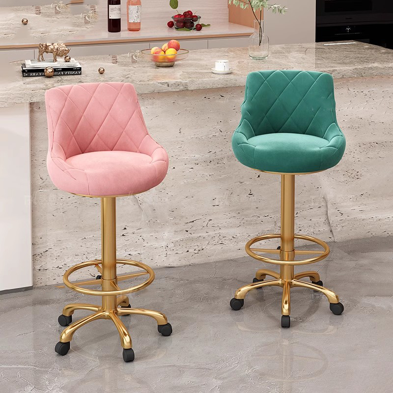 Velvet Design Bar Chairs Swive - Commercial Kitchen Designer avaliação e preço