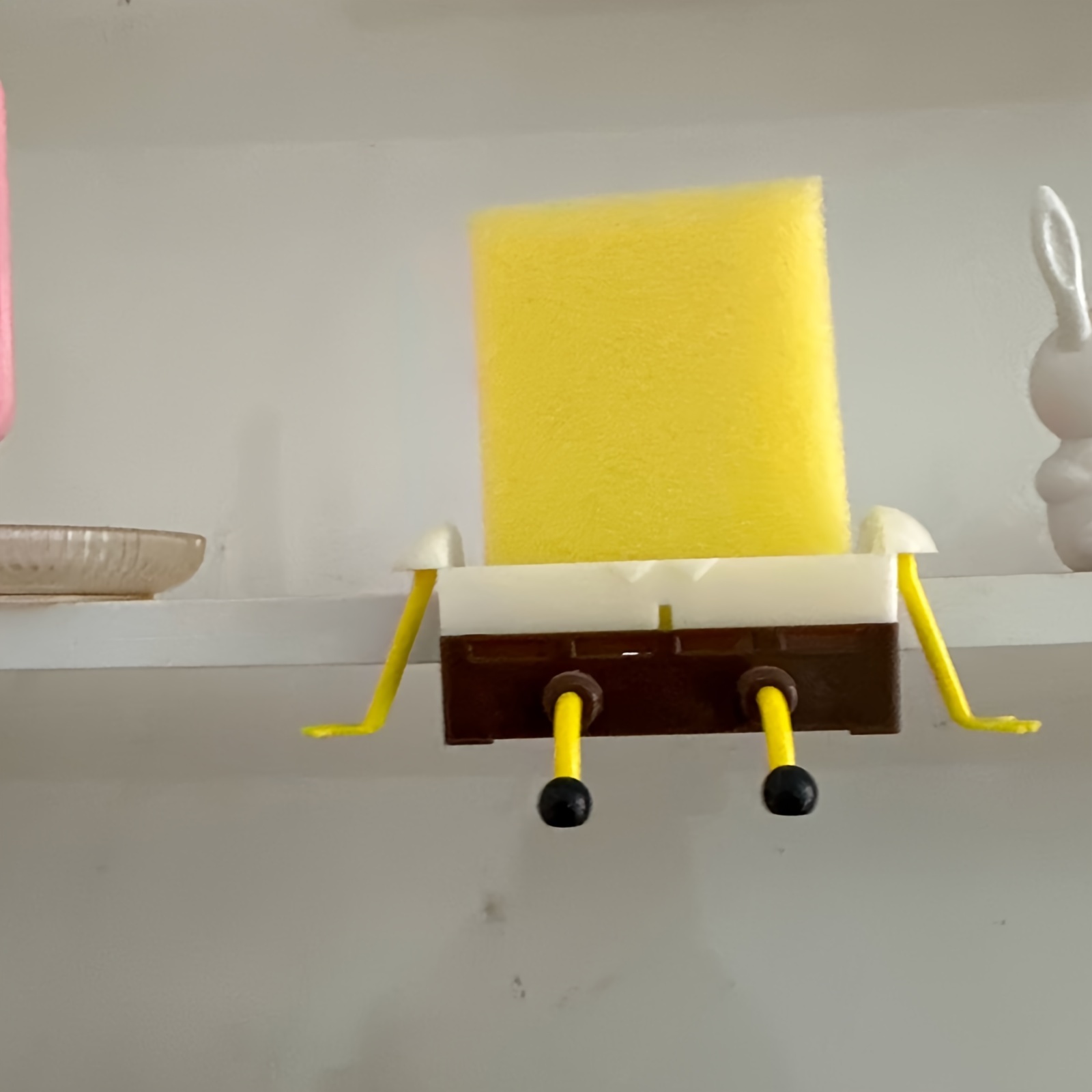 1pc Cartoon Sponge Drain Rack  - Commercial Kitchen Shed avaliação e preço