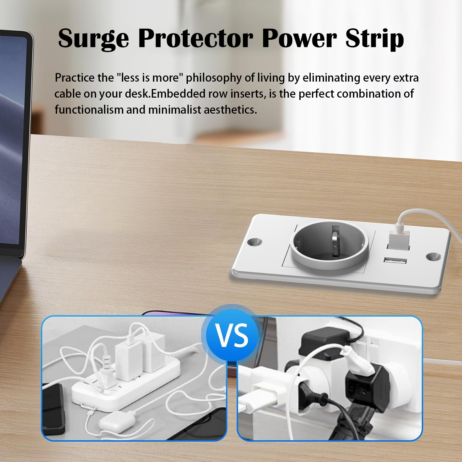 EU Embedded Power Strip with 2 - Commercial Kitchen In Residential Home avaliação e preço