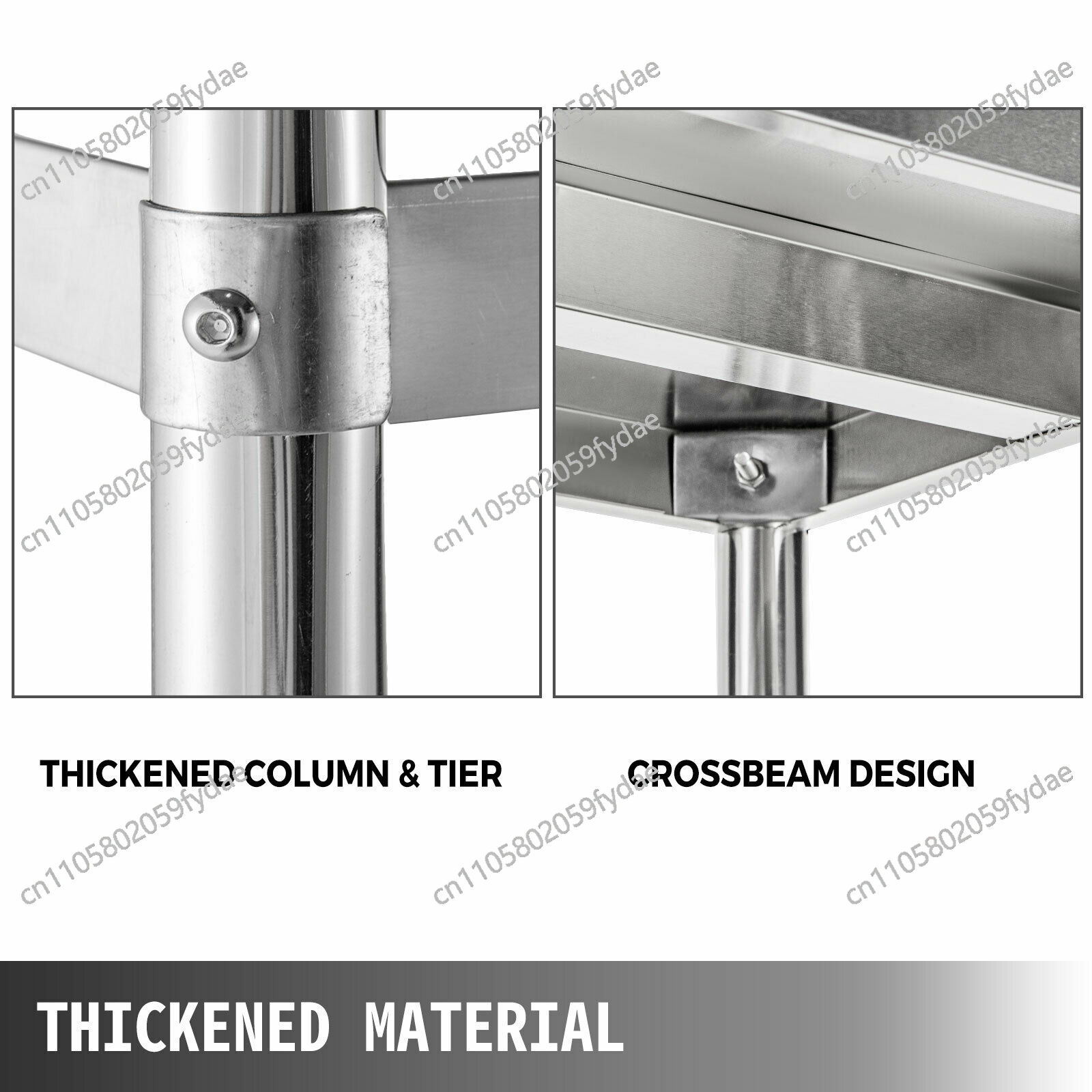 For 4-Tier Stainless Steel Com - Commercial Kitchen Store avaliação e preço